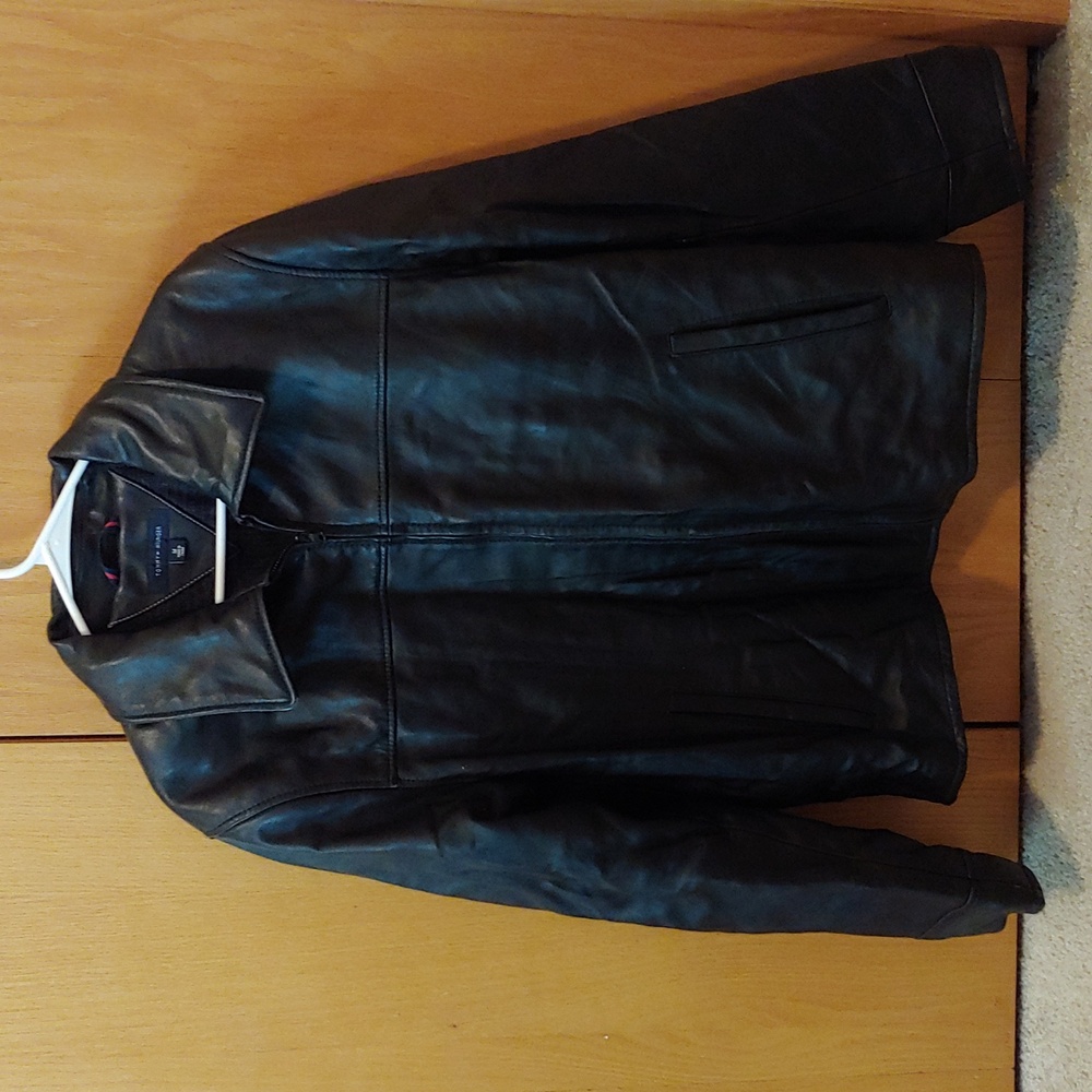 Tommy Hilfiger Faux Leather Men's Jacket Size Medium